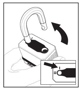 Operating Instructions for the Master Lock M175 Combination Lock.